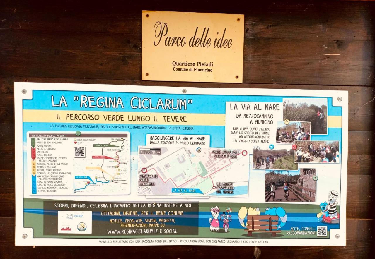 Appartamento Tra Aeroporto Davinci E Fiera Di Roma Fiumicino Exteriér fotografie